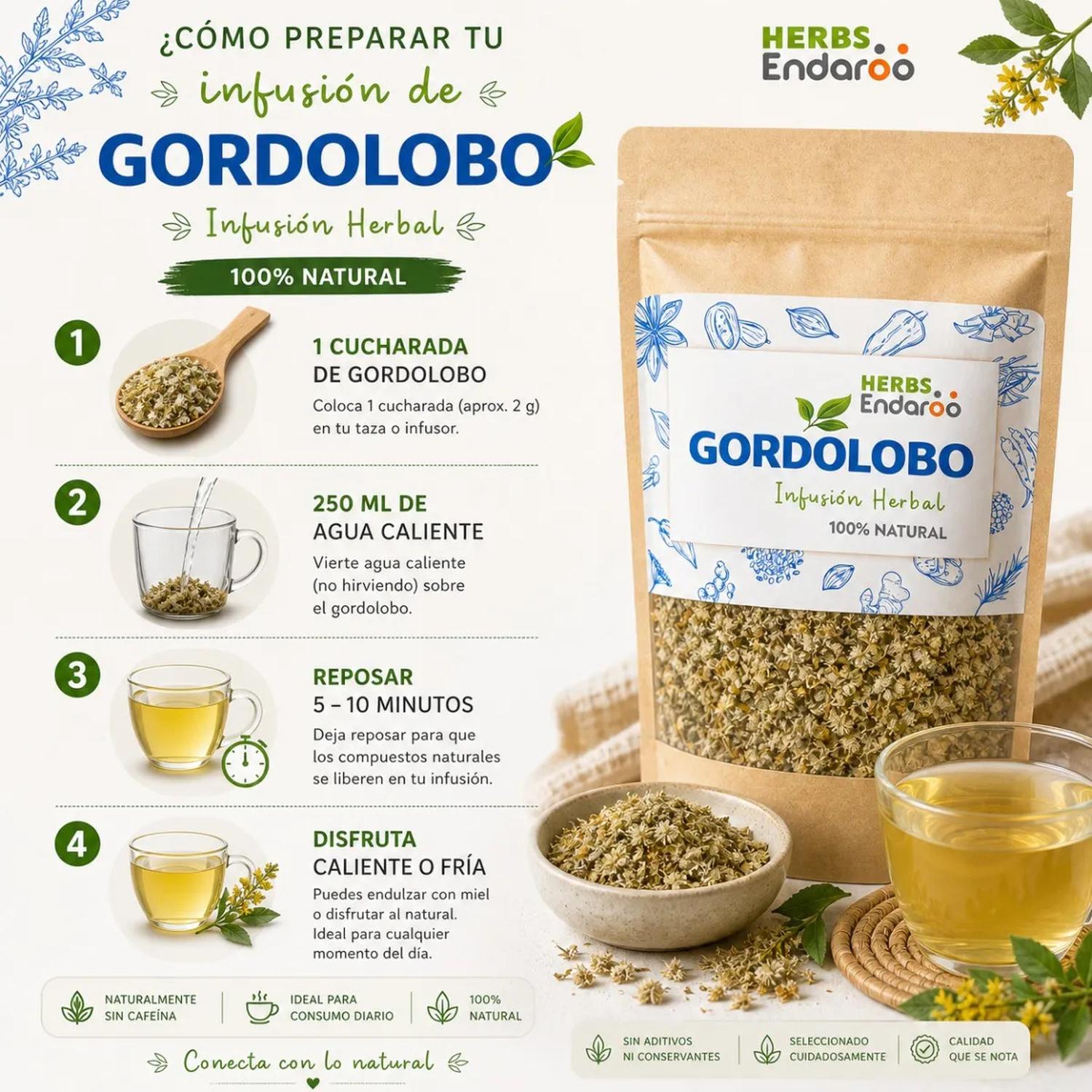 Gordolobo Té Natural 50g Naima | Infusión Herbal Premium