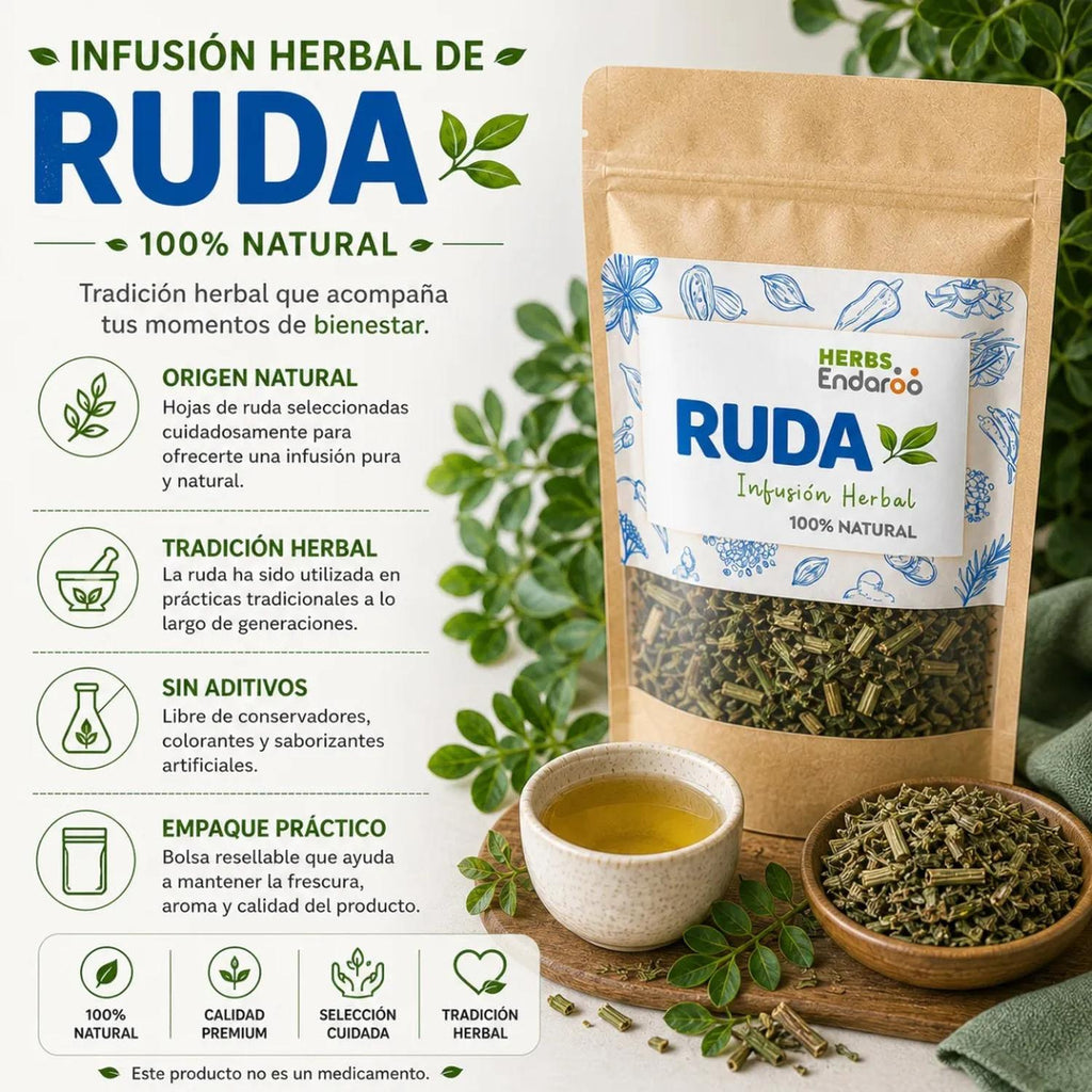 Ruda Té Natural 50g Naima | Infusión Herbal Premium