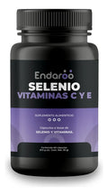 Selenio con Vitaminas C y E 60 Cápsulas Antioxidante